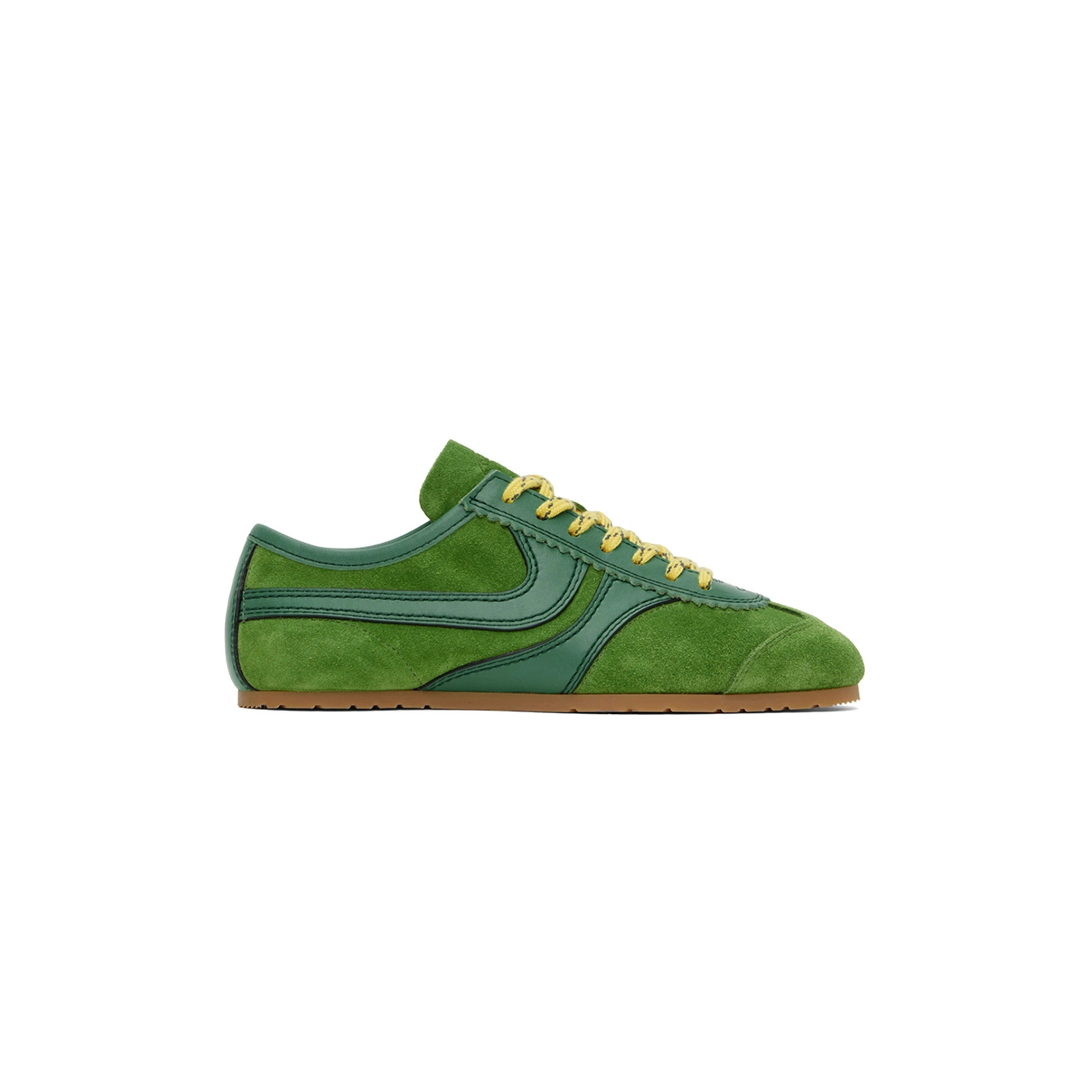 dr1e3 van N0t*n green suede sneakers 241-1159